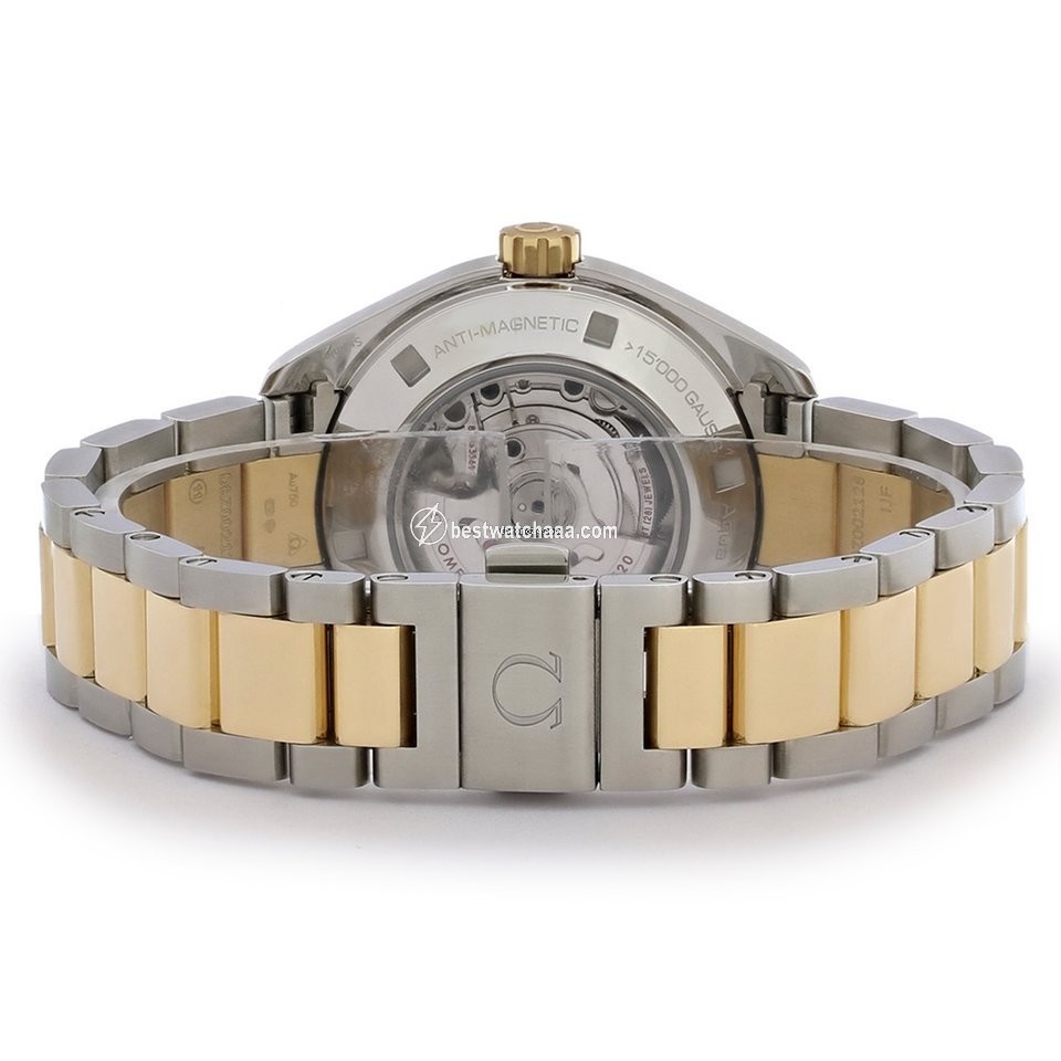 IMG_9086 Omega Seamaster Aqua Terra Womens watch Automatic Gold Steel 231.25.34.20.55.006 3