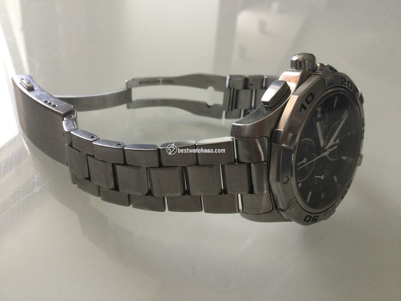 IMG_9086 TAG Heuer Aquaracer 300M Mens watch Unisex Manual winding Cap 2110 3