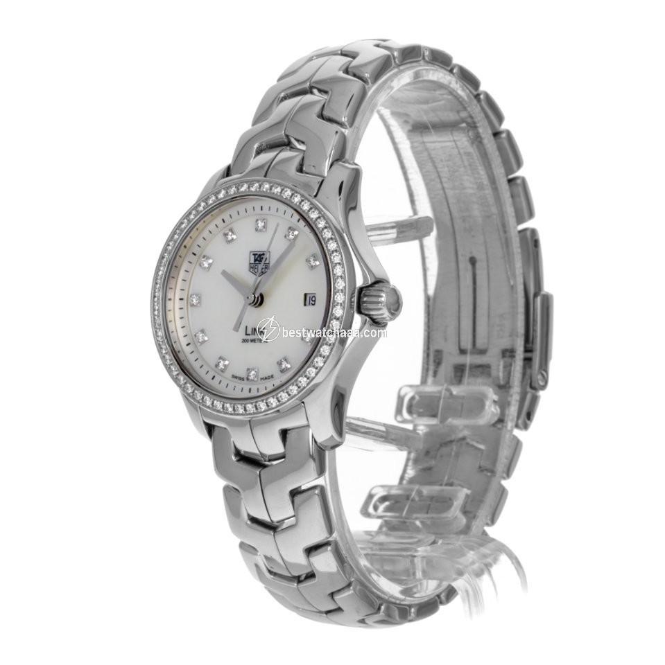 IMG_9086 TAG Heuer Link Lady Womens watch Quartz Steel WJF1319.BA0572 3