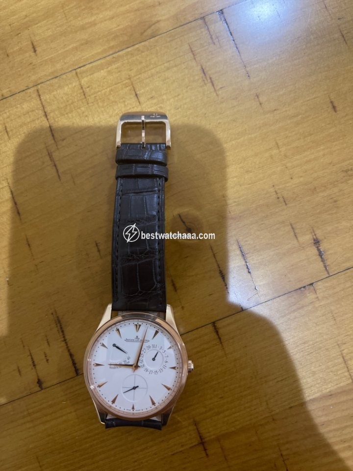 IMG_9086 Jaeger-LeCoultre Master Ultra Thin Reserve de Marche Mens watch Unisex Automatic Rose gold Q1372520 3
