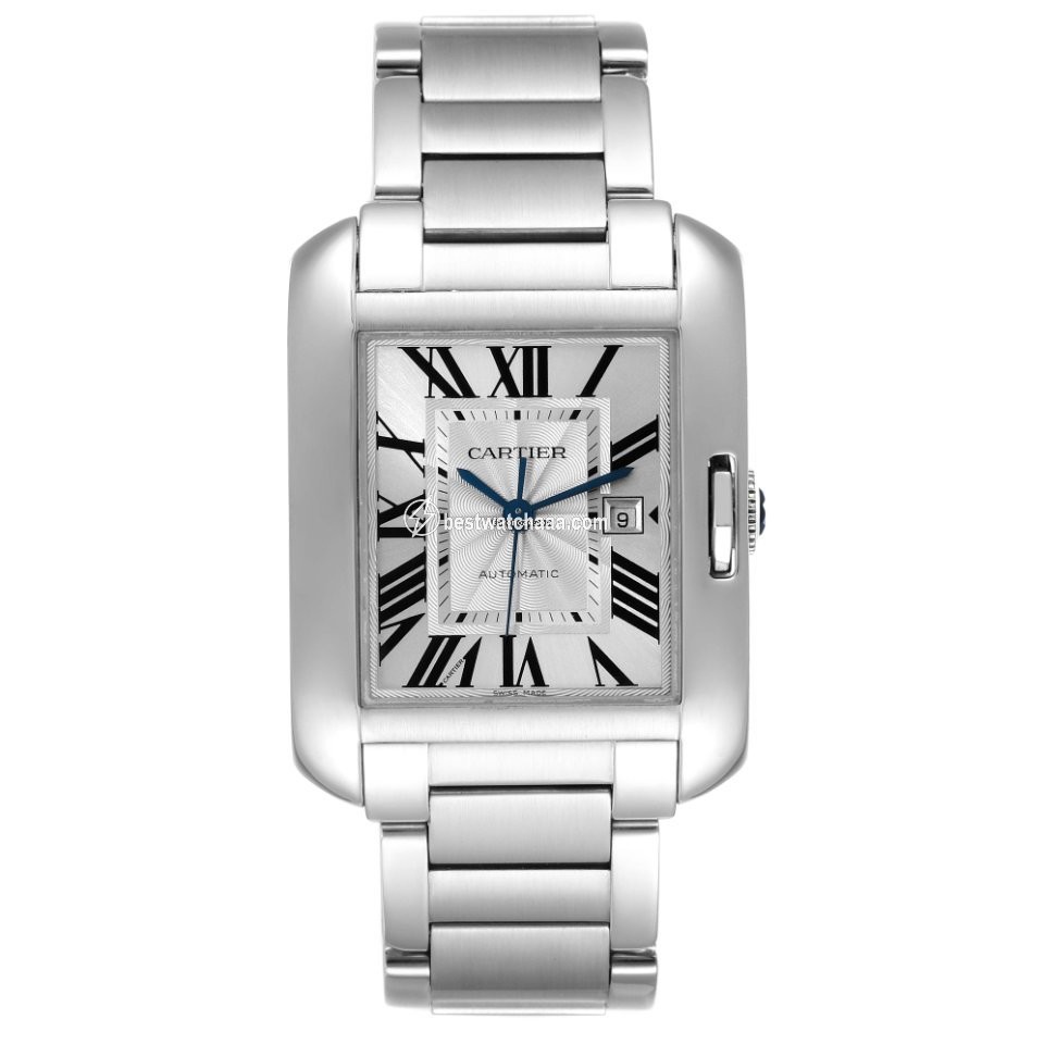IMG_9086 Cartier Tank Anglaise Mens watch Unisex Automatic Steel W5310009 3