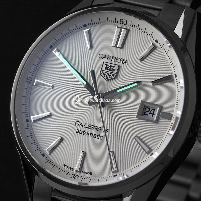 IMG_9086 TAG Heuer Carrera Calibre 5 Mens watch Unisex Automatic Steel WAR211B 3