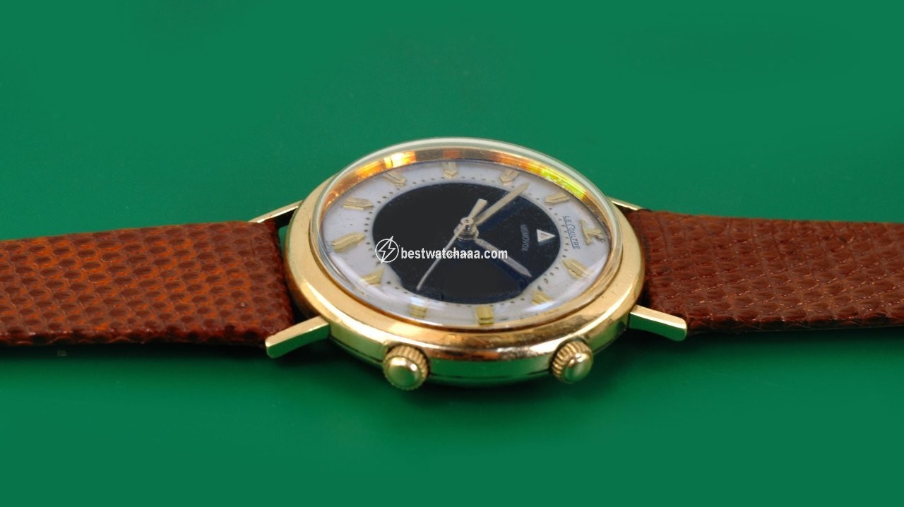 IMG_9086 Jaeger-LeCoultre Mens watch Unisex Manual winding Yellow gold Jaeger Le Coultre MEMOVOX Alarm Watch 3