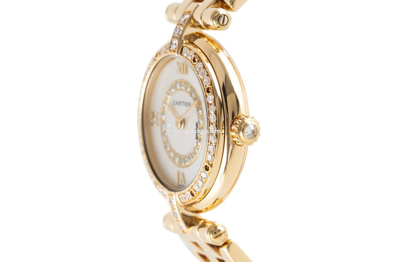 IMG_9086 Cartier Panthere Womens watch Quartz Yellow gold 6692 3