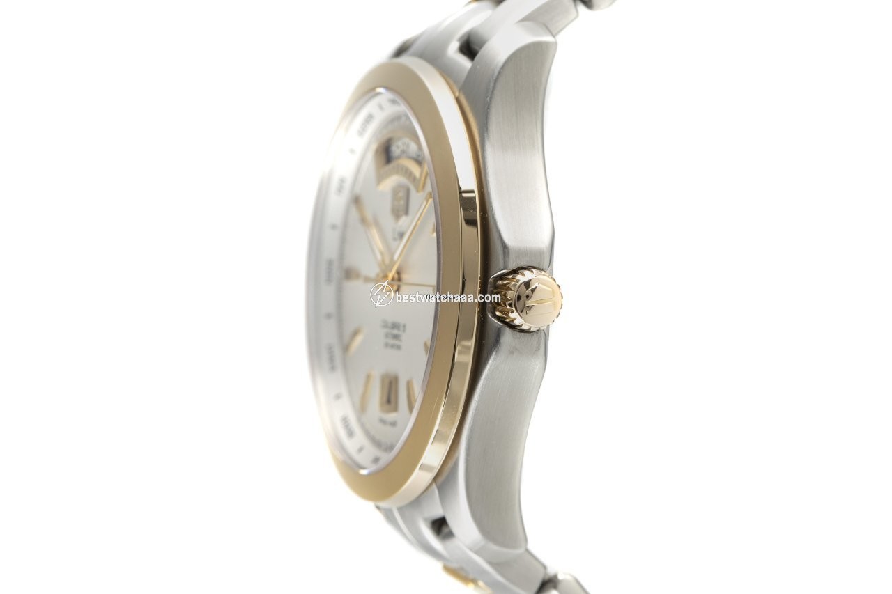 IMG_9086 TAG Heuer Link Calibre 5 Mens watch Unisex Automatic Gold Steel WJF2050 3