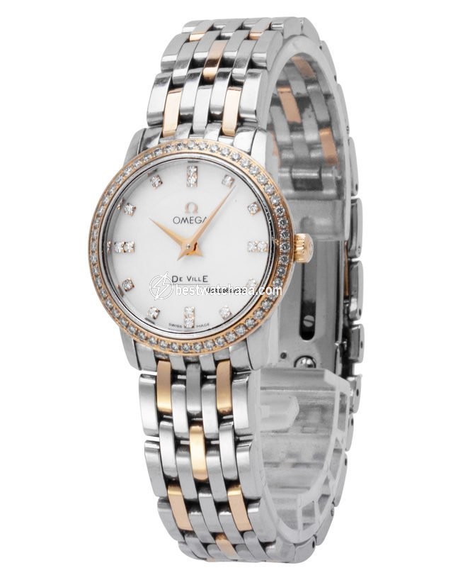 IMG_9086 Omega De Ville Prestige Mens watch Unisex Quartz Yellow gold 413.25.27.60.55.001 3