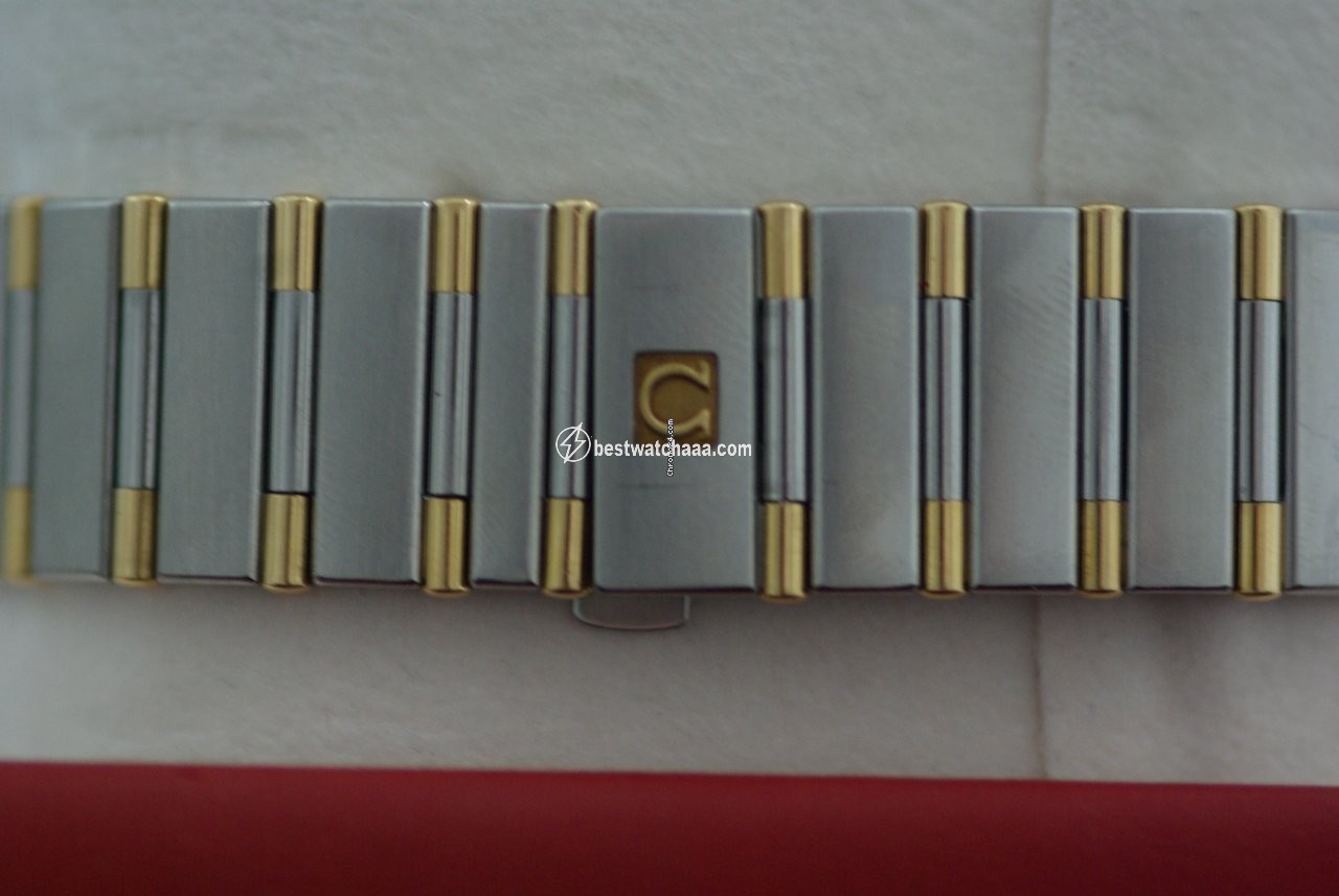 IMG_9086 Omega Constellation Mens watch Unisex Quartz Gold Steel 1312.30 3