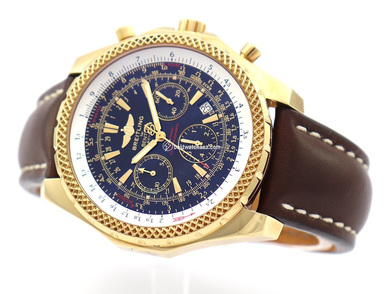 IMG_9086 Breitling Bentley Motors Mens watch Unisex Automatic Yellow gold K25362 3