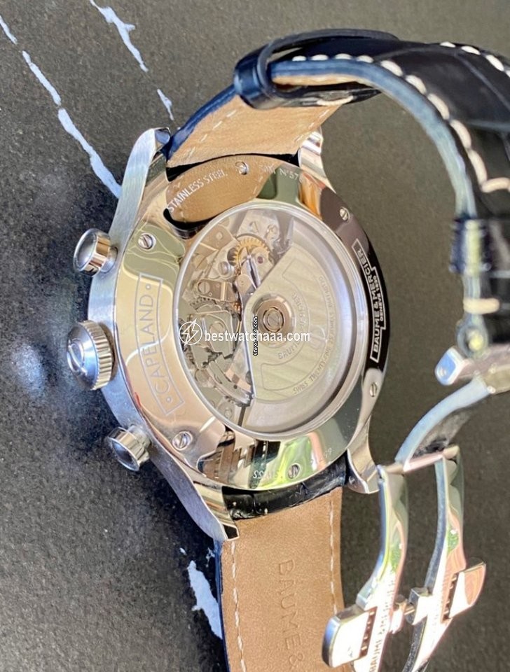 IMG_9086 Baume & Mercier Capeland Mens watch Unisex Automatic Steel 10065 3