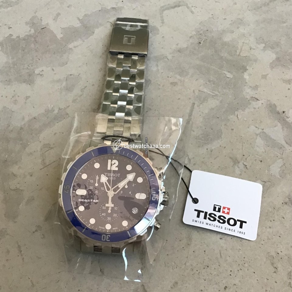 IMG_9086 Tissot Seastar 1000 Mens watch Unisex Quartz Steel T0664171104700 3