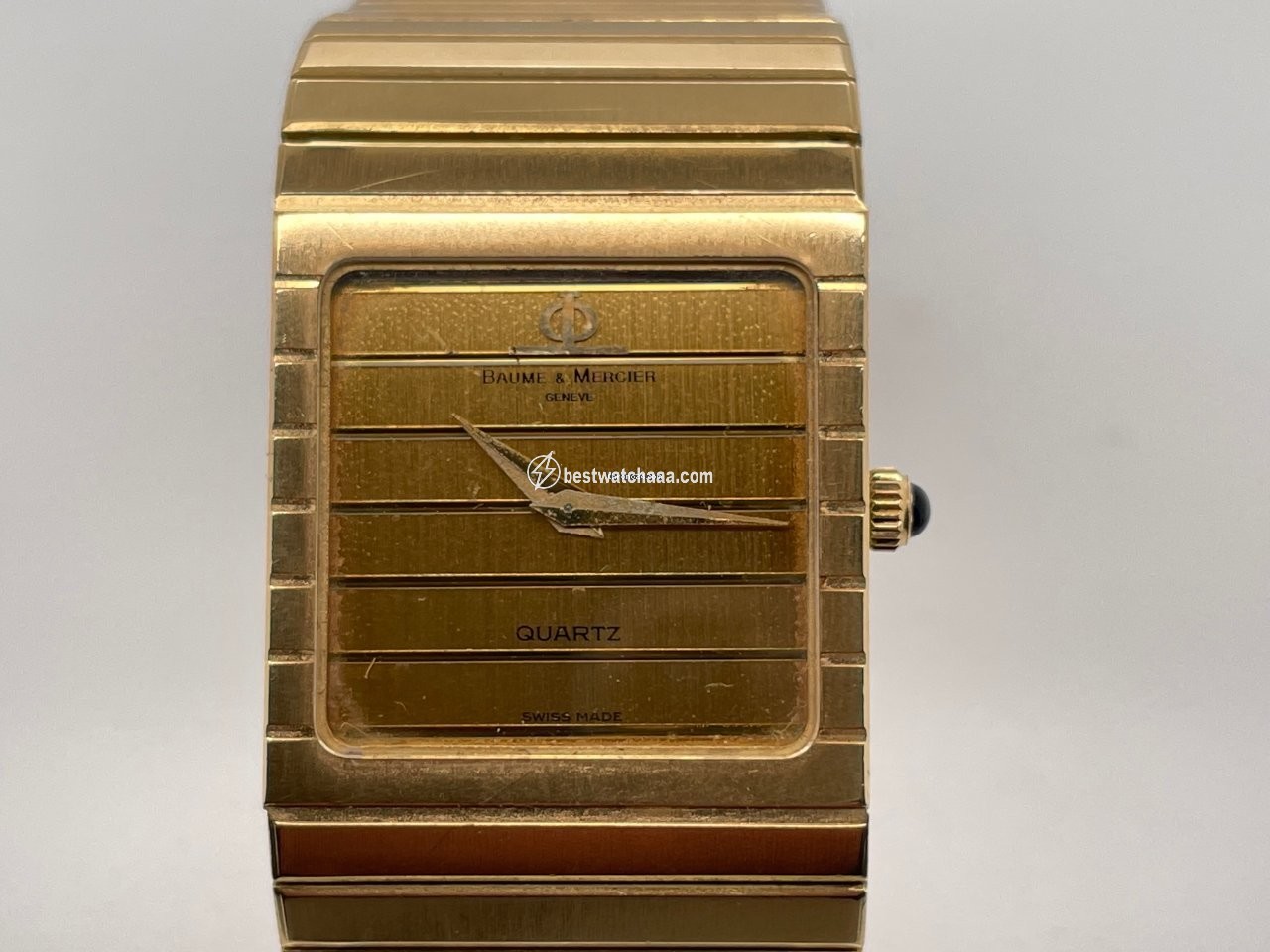 IMG_9086 Baume & Mercier Mens watch Unisex Quartz Yellow gold 17250 9 3