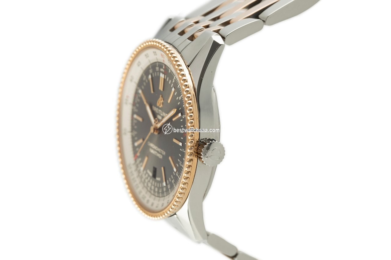 IMG_9086 Breitling Navitimer Mens watch Unisex Automatic Gold Steel U17326 3