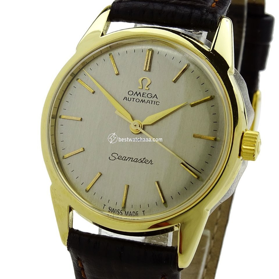 IMG_9086 Omega Seamaster Mens watch Unisex Automatic Yellow gold 14704-2 3