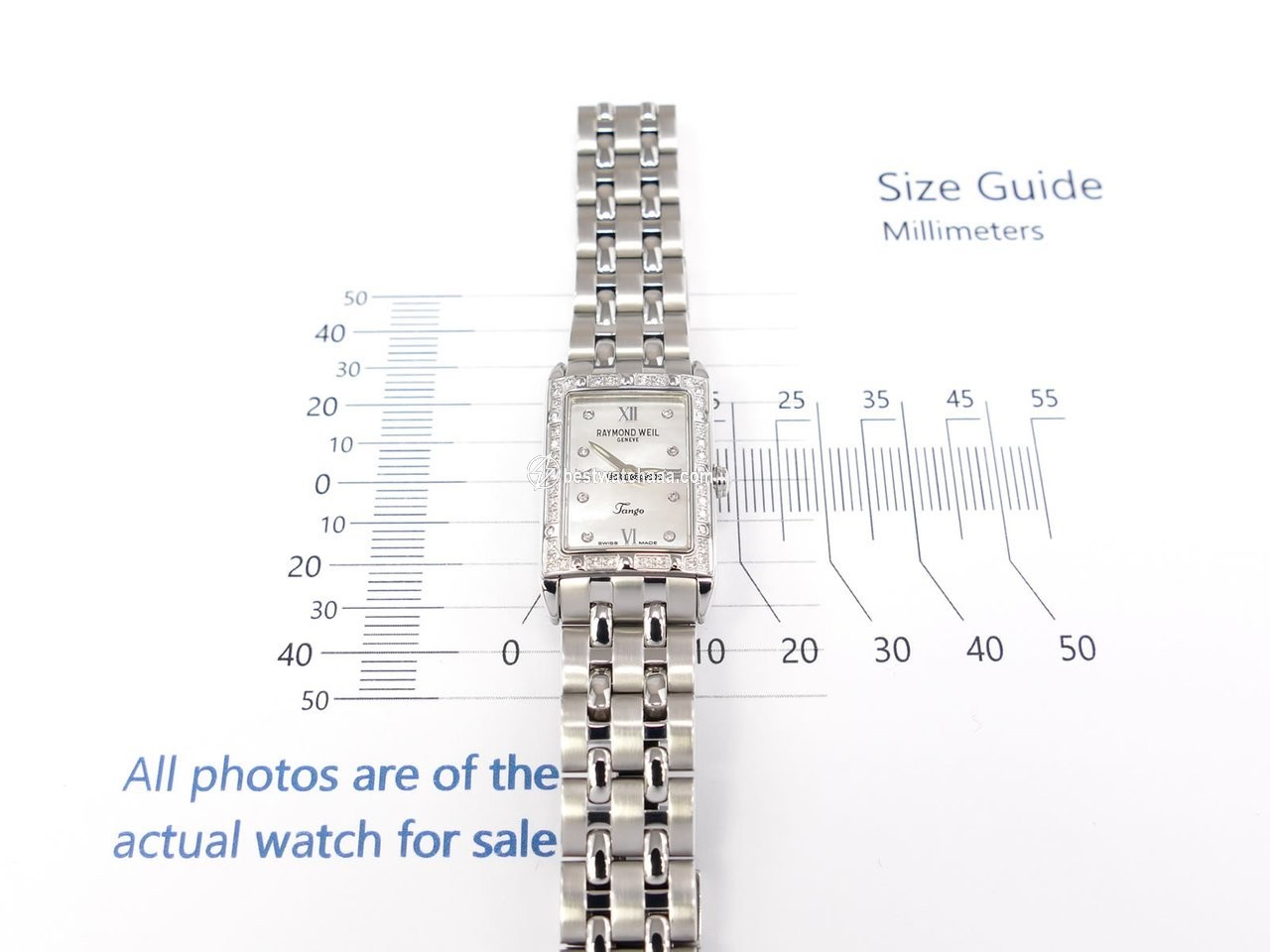 IMG_9086 Raymond Weil Tango Womens watch Quartz Steel 5971-STS-00995 3