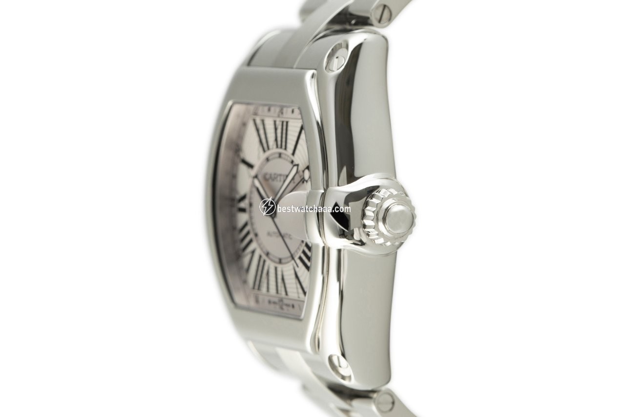 IMG_9086 Cartier Roadster Mens watch Unisex Automatic Steel 2722 3
