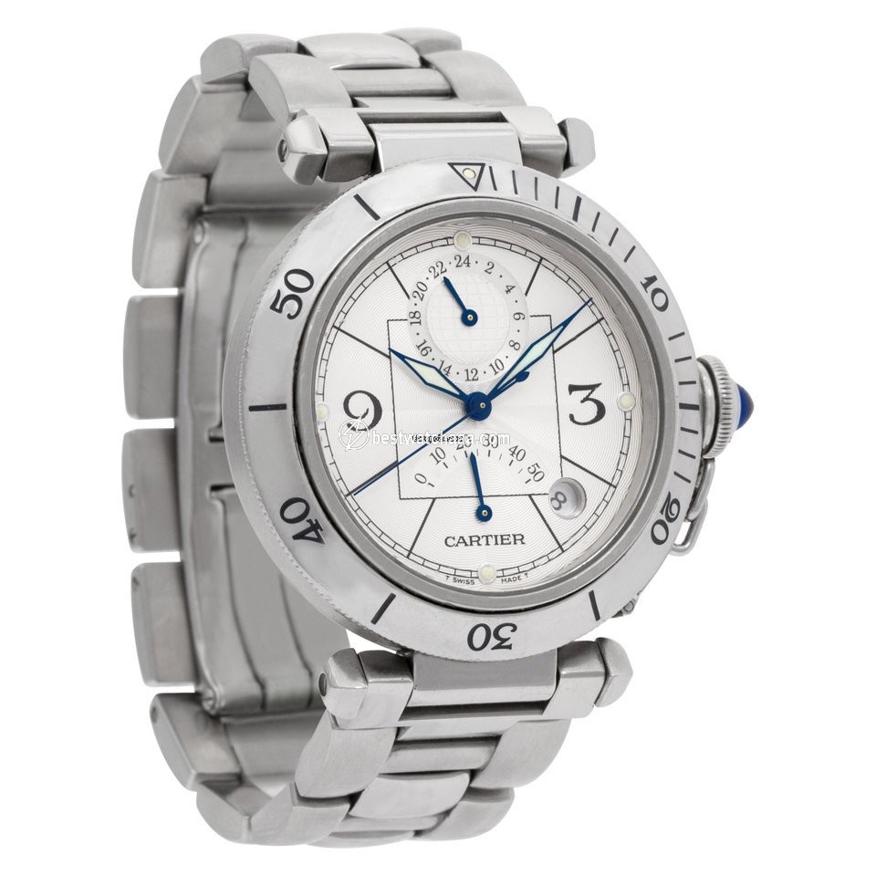 IMG_9086 Cartier Pasha Mens watch Unisex Automatic Steel W31037H3 3
