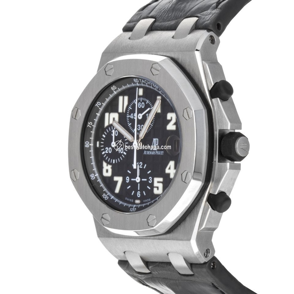 IMG_9086 Audemars Piguet Royal Oak Offshore Chronograph Mens watch Unisex Automatic Steel 26020ST.OO.D101CR.01 3