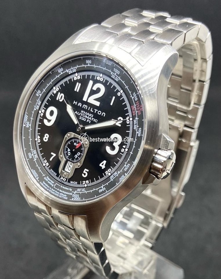 IMG_9086 Hamilton Khaki Aviation Mens watch Unisex Automatic Steel H76515133 3