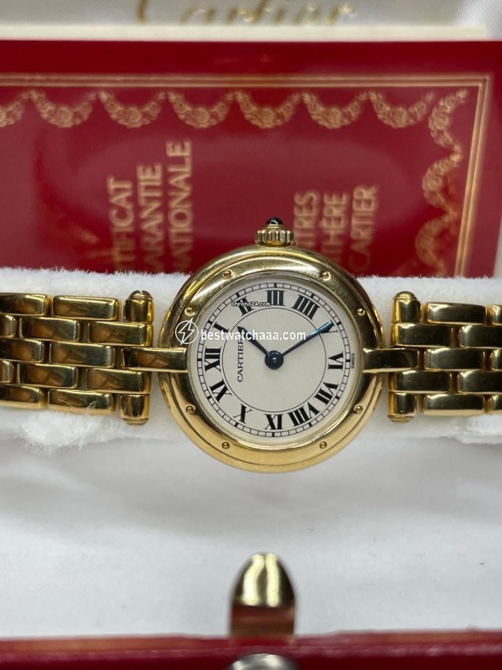 IMG_9086 Cartier Panthere Quartz Yellow gold 659200989 3