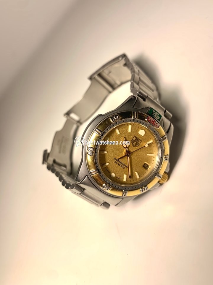 IMG_9086 TAG Heuer Mens watch Unisex Quartz Gold Steel 995.413K 3