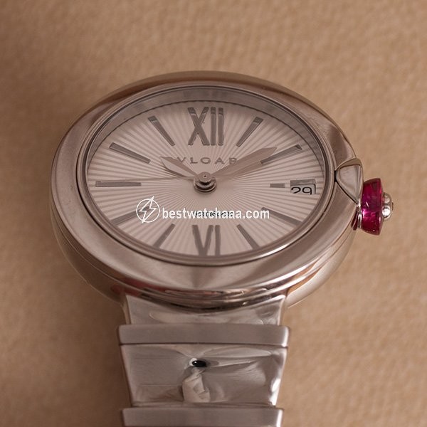 IMG_9086 Bulgari Lucea Womens watch Automatic Steel 102219 LU33C6SS 3
