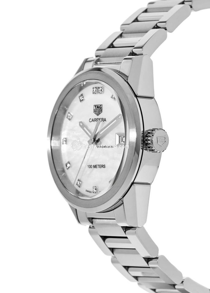 IMG_9086 TAG Heuer Carrera Lady Womens watch Quartz Steel WBG1312.BA0758 3