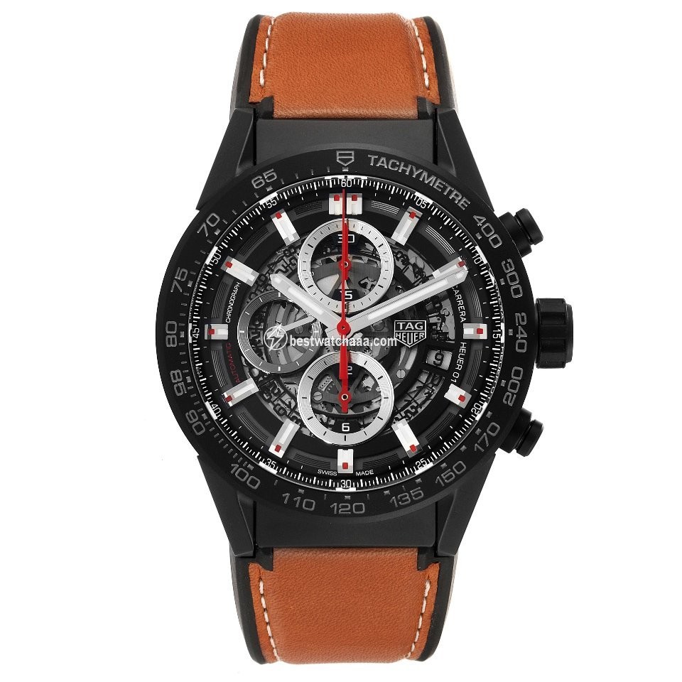 IMG_9086 TAG Heuer Carrera Calibre HEUER 01 Mens watch Unisex Automatic Ceramic CAR2090.BH0729 3