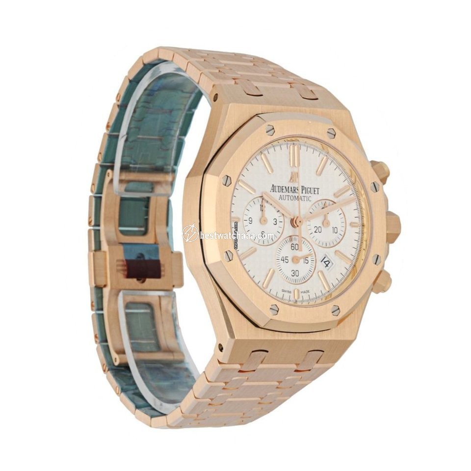 IMG_9086 Audemars Piguet Royal Oak Chronograph Mens watch Unisex Automatic Rose gold 26320OR 3
