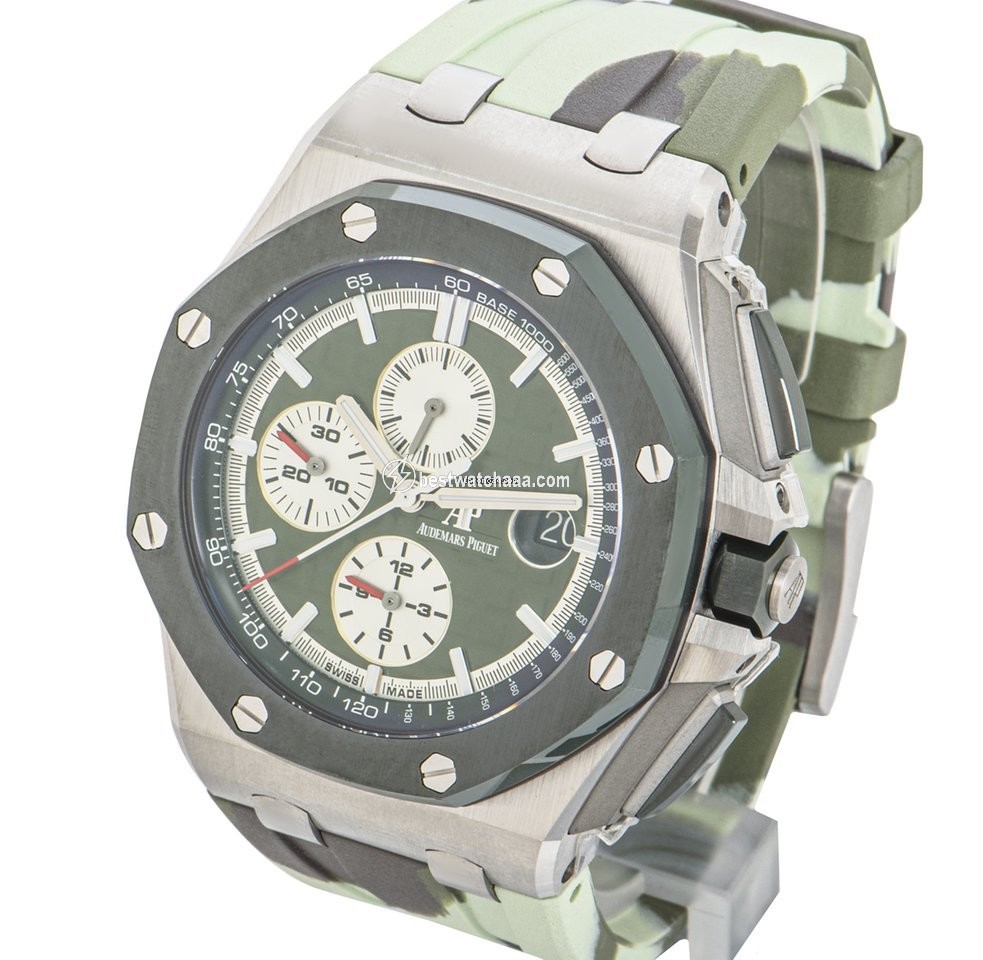 IMG_9086 Audemars Piguet Royal Oak Offshore Chronograph Mens watch Unisex Automatic Steel 26400SO.OO.A055CA.01 3