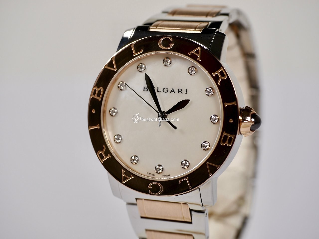 IMG_9086 Bulgari Bulgari Womens watch Automatic Gold Steel BBL37WSPG 12 3