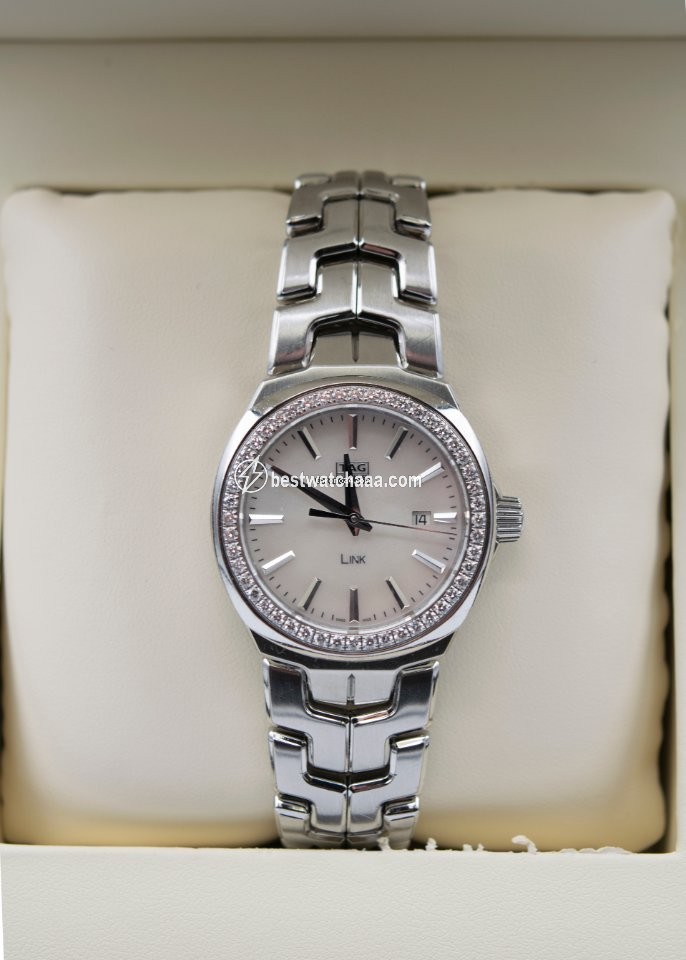 IMG_9086 TAG Heuer Link Lady Womens watch Quartz Steel WBC1314.BA0600 3
