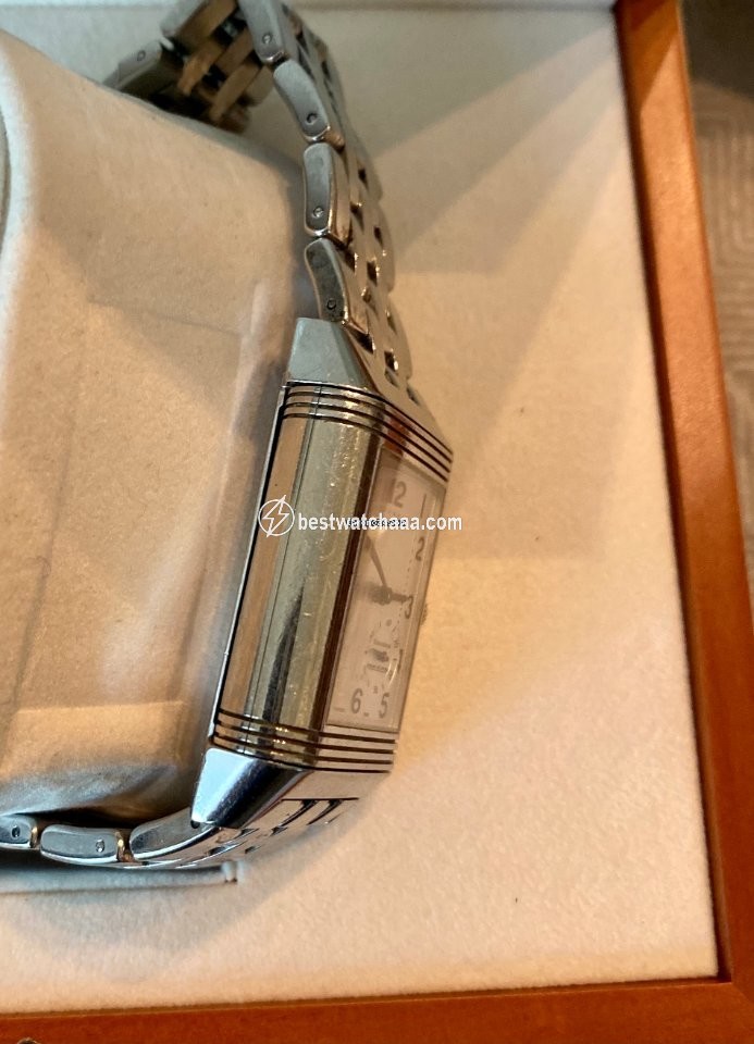 IMG_9086 Jaeger-LeCoultre Reverso Grande Date Mens watch Unisex Manual winding Steel Q3008120 3