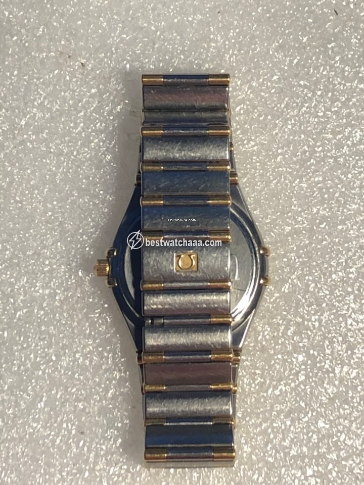 IMG_9086 Omega Constellation Mens watch Unisex Quartz Gold Steel 1212.10.00 3