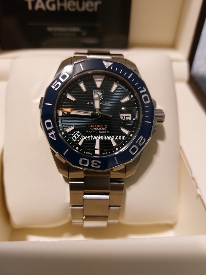 IMG_9086 TAG Heuer Aquaracer 300M Mens watch Unisex Automatic Steel WAY211A.BA0928 3
