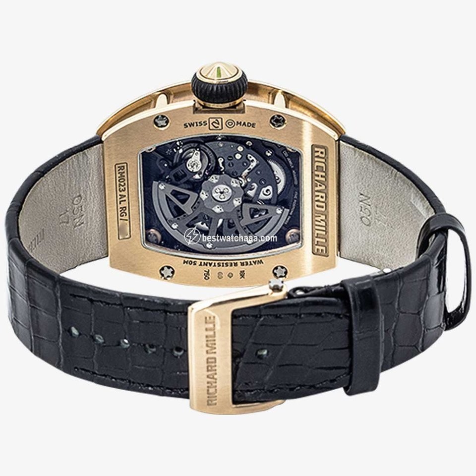 IMG_9086 Richard Mille Mens watch Unisex Automatic Rose gold RM023 3