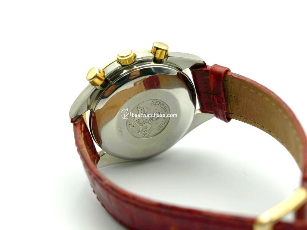 IMG_9086 Omega Speedmaster Mens watch Unisex Automatic Gold Steel 1750043 3