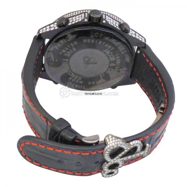 IMG_9086 Jacob & Co. Five Time Zone Quartz Steel JC-47BKBDC 3