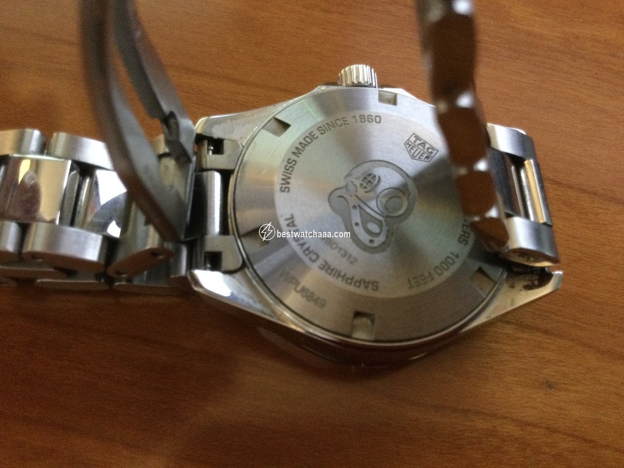 IMG_9086 TAG Heuer Aquaracer Lady Womens watch Quartz Steel WBD1312.BA0740 3