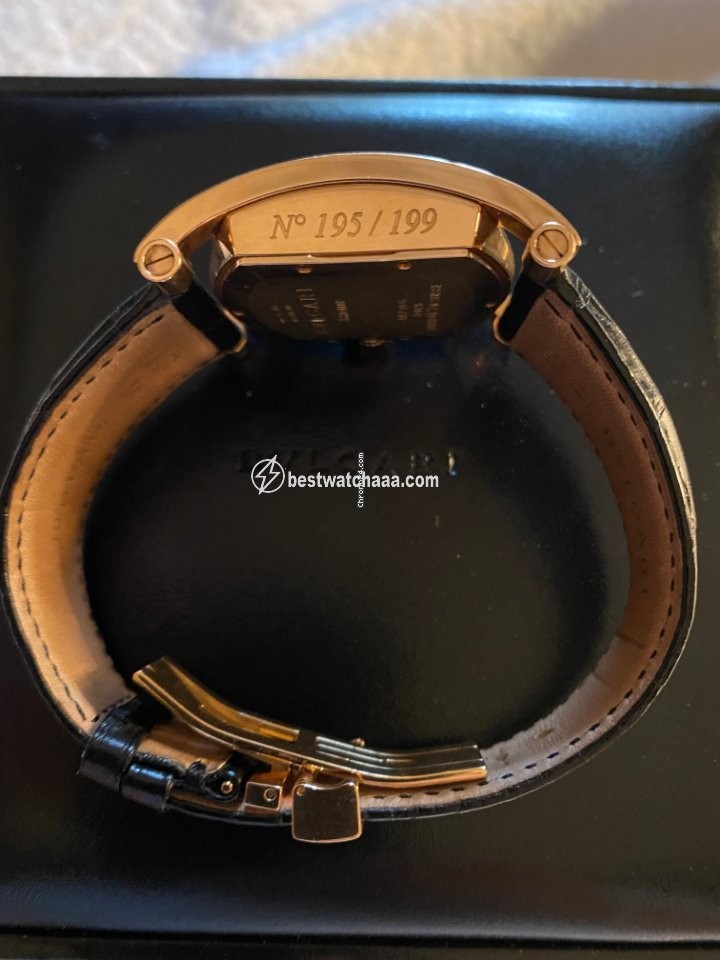 IMG_9086 Bulgari Mens watch Unisex Automatic Rose gold DO126 195 199 3