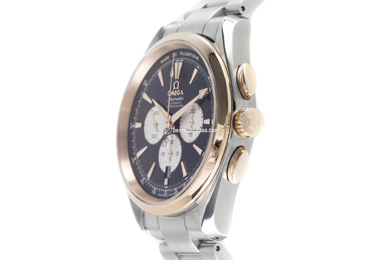 IMG_9086 Omega Seamaster Aqua Terra Mens watch Unisex Automatic Gold Steel 221.20.42.40.01.001 3