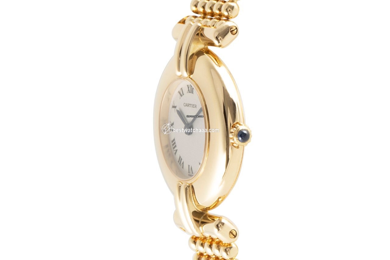 IMG_9086 Cartier Womens watch Quartz Yellow gold 881092 3