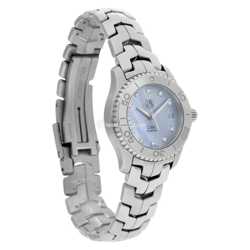 IMG_9086 TAG Heuer Link Lady Womens watch Quartz Steel WJ1317-0 3