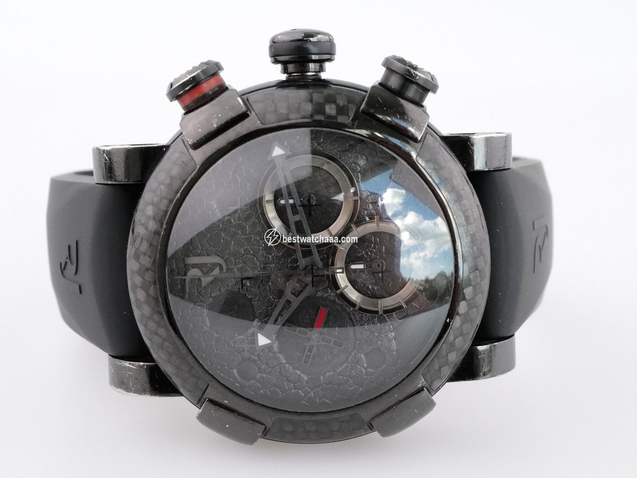 IMG_9086 Romain Jerome Moon-DNA Mens watch Unisex Automatic Steel RJ.M.CH.001.01 3