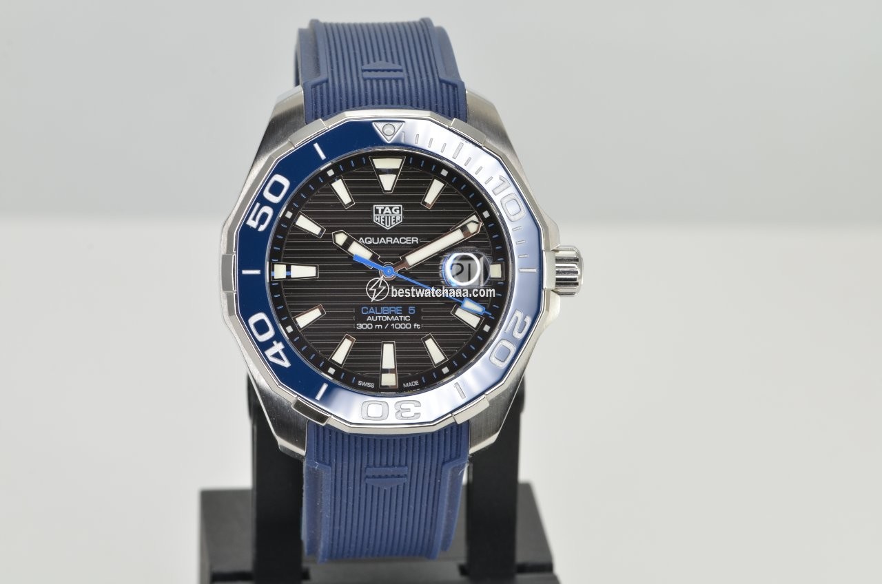 IMG_9086 TAG Heuer Aquaracer 300M Mens watch Unisex Automatic Steel WAY201C.FC6395 3