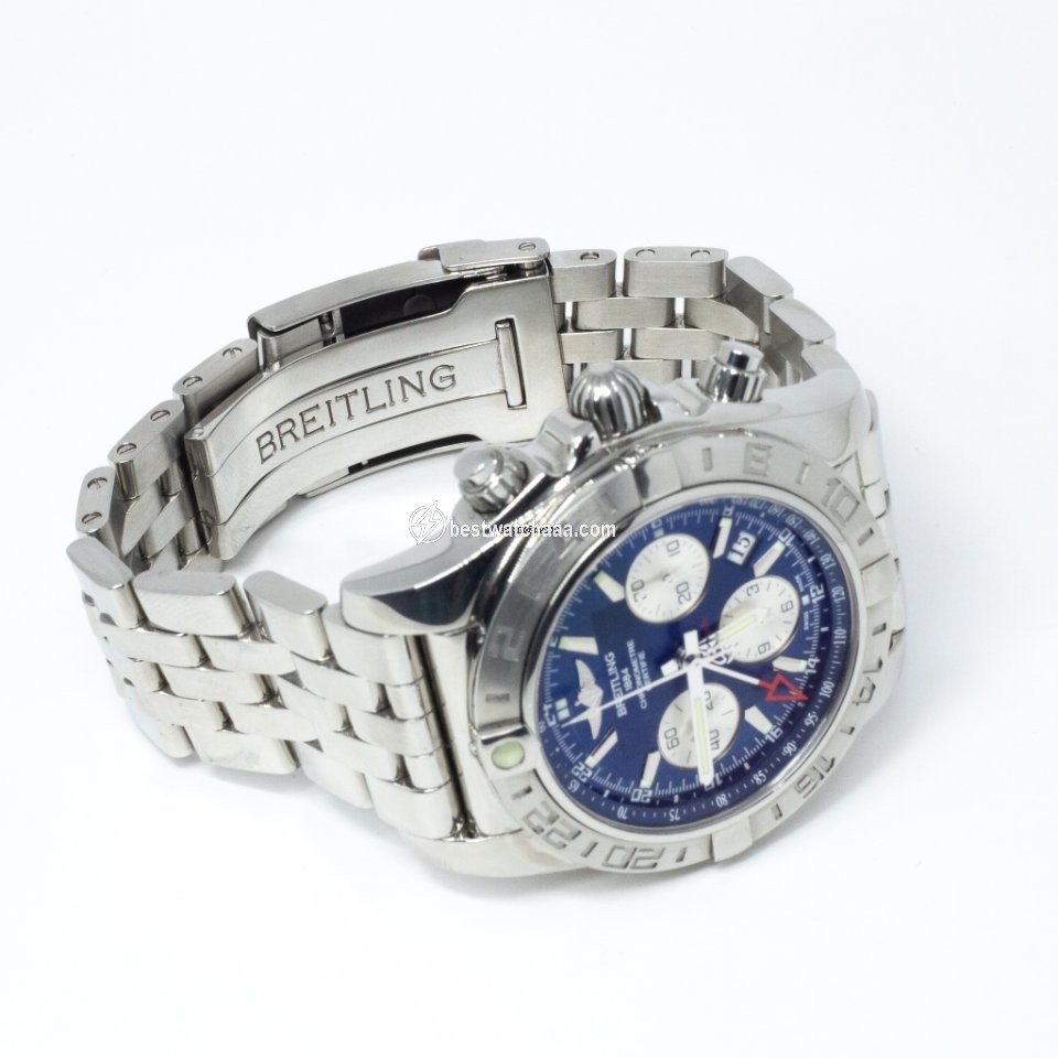 IMG_9086 Breitling Chronomat 44 GMT Mens watch Unisex Automatic Steel AB042011 BB56 375A 3