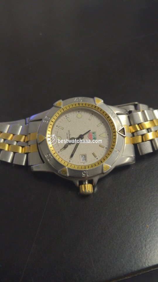IMG_9086 TAG Heuer 2000 Mens watch Unisex Quartz Steel 955.713k-2 3
