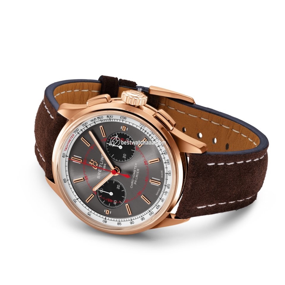 IMG_9086 Breitling Mens watch Unisex Automatic Red gold RB0118A31B1X1 3