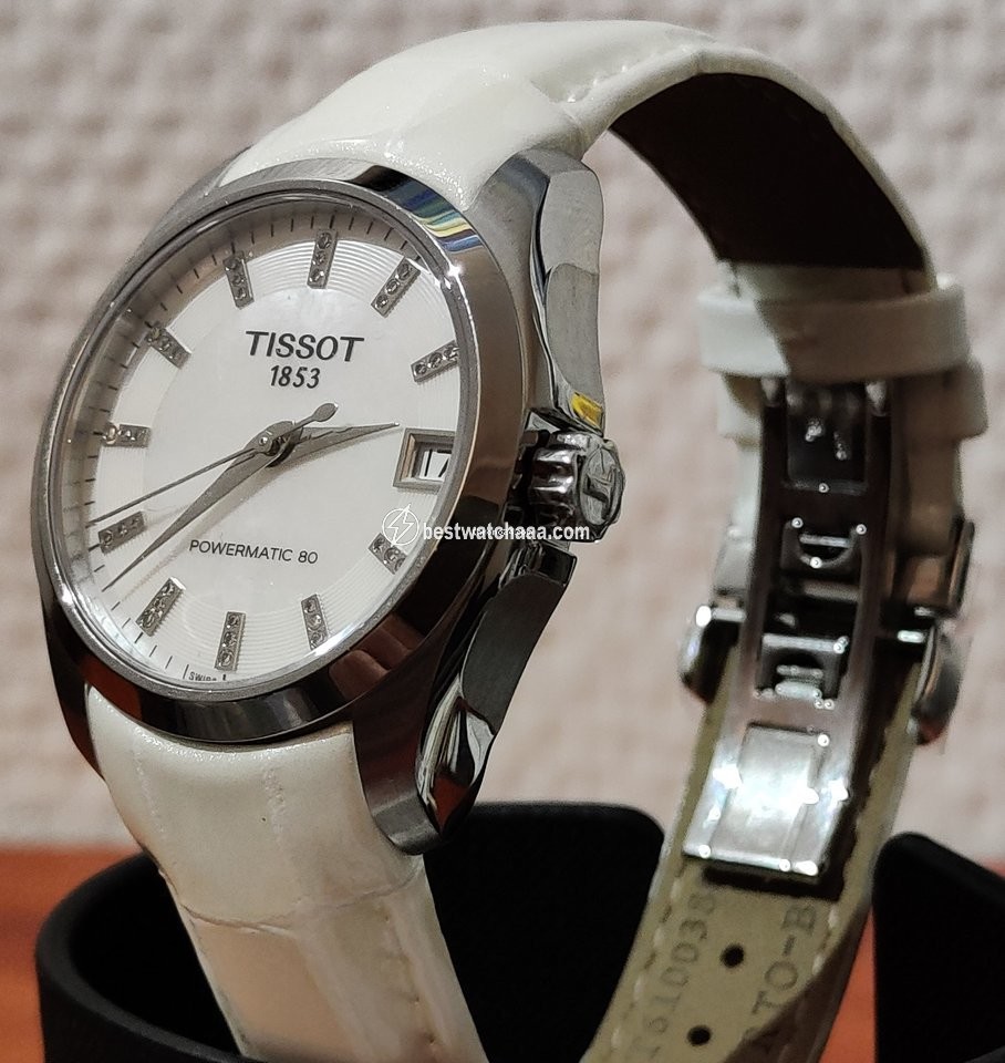 IMG_9086 Tissot Couturier Womens watch Automatic Steel T035.207.16.116.00 3