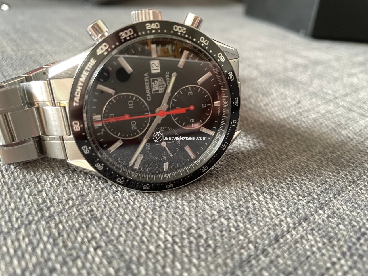 IMG_9086 TAG Heuer Carrera Calibre 16 Mens watch Unisex Automatic Steel CV2014.BA0786 3