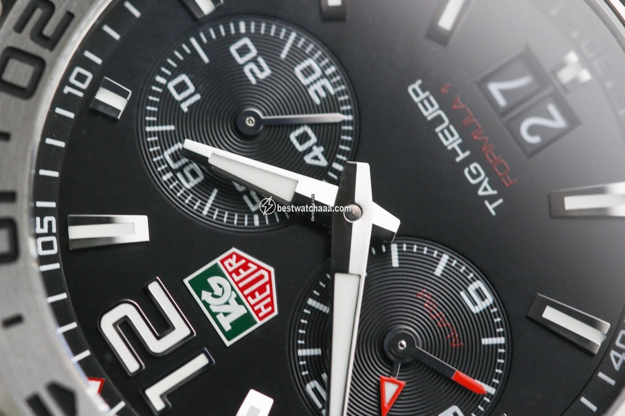 IMG_9086 TAG Heuer Formula 1 Quartz Mens watch Unisex Quartz Steel WAZ111A.BA0875 3